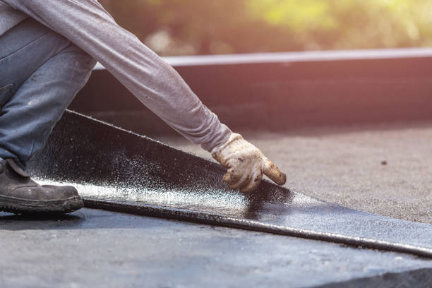 Professional Emergency Waterproofing technician working in Morrison, IL